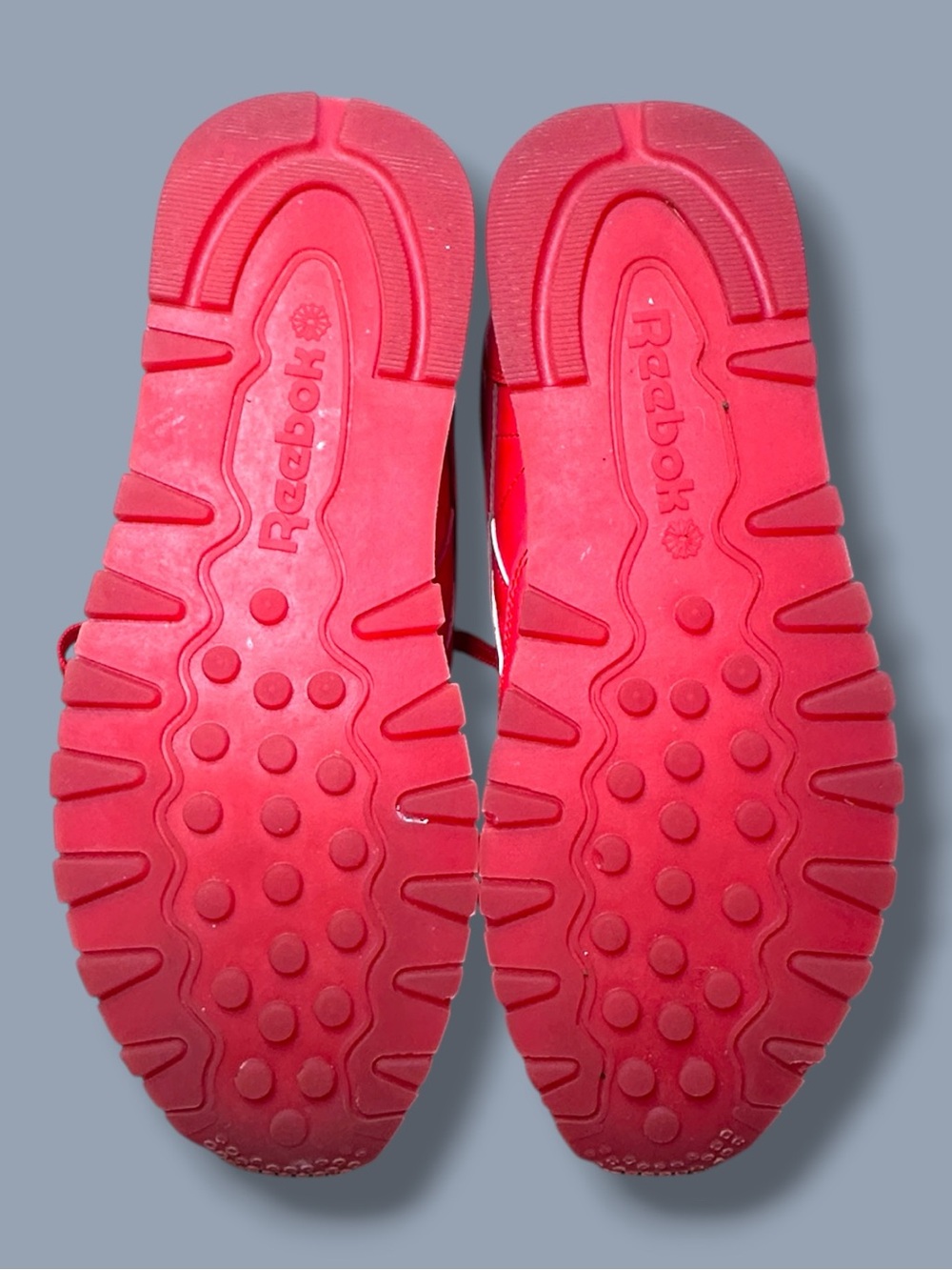 Reebok Popsicle Classic Contrast Label Sneakers in Red. Size W8 M6 - Picture 11 of 13